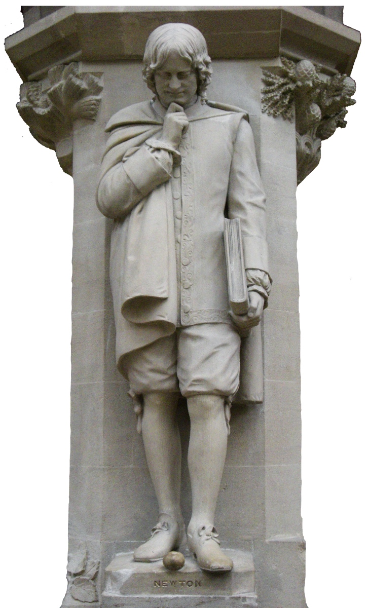 Isaac_Newton_statue 2