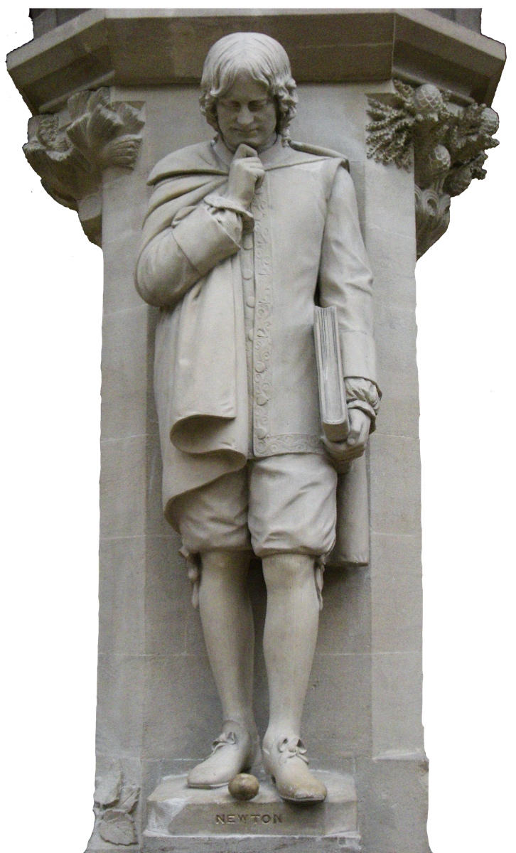 Isaac_Newton_statue 2